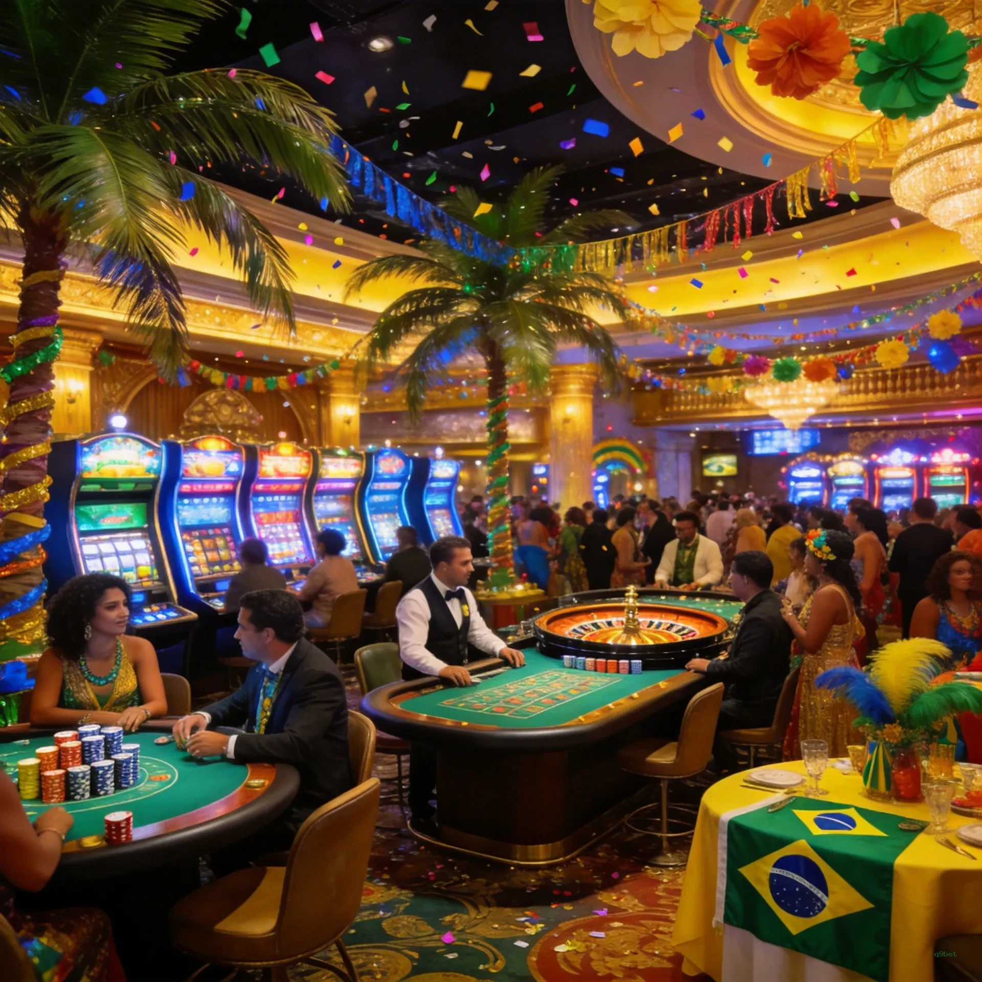 Imagem promocional da q9bet mostrando a plataforma e suas vantagens